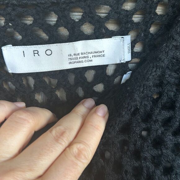 IRO Breath Pullover Sweater size small black - Picture 7 of 10